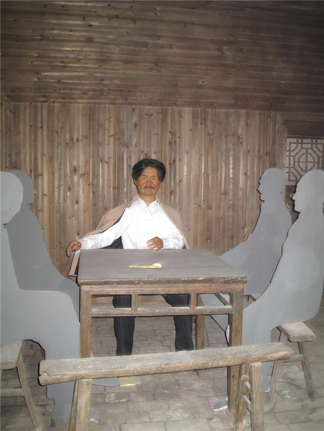 博物館人物場(chǎng)景